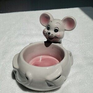 Feline Feeder  VTG 90s Cartoon Mouse Character Tom / Jerry reminiscent   4 CATS